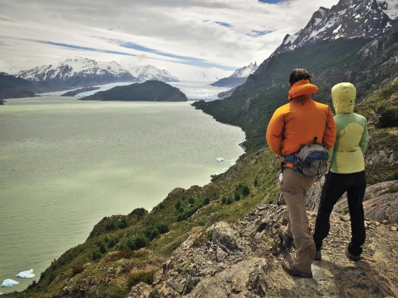 Lago e Glaciar Grey