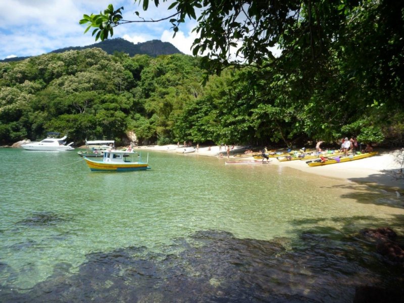 Pacote de Viagem de Caiaque Oceânico na Ilha Grande