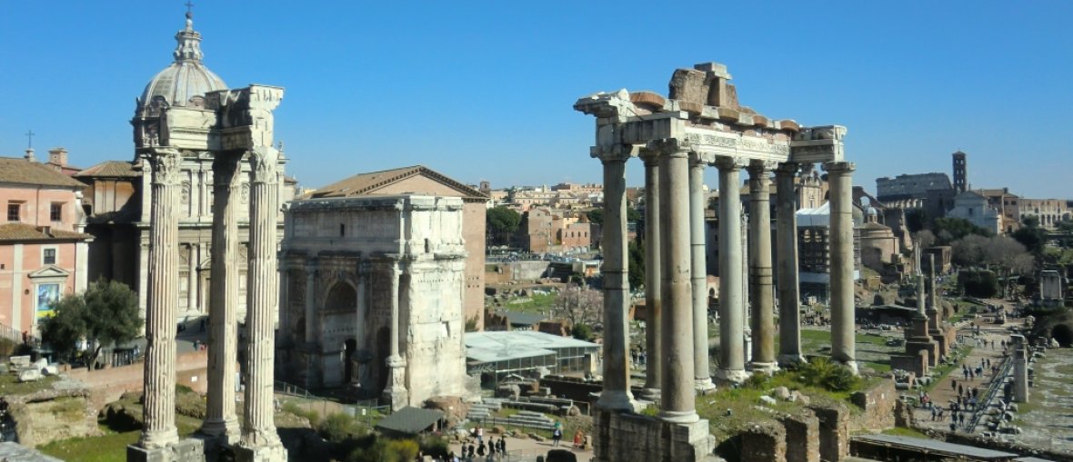 Viagem para Itália - Lindas Paisagens - Foro Romano