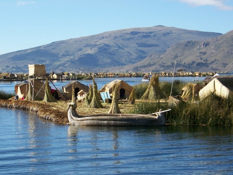 Extensão - Lago Titicaca