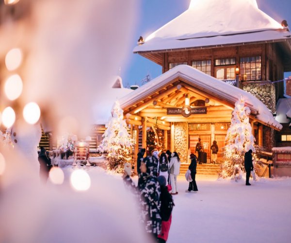 Vila do Papai Noel em Rovaniemi