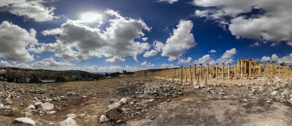 Viagem para Jordânia - Jerash Jordania