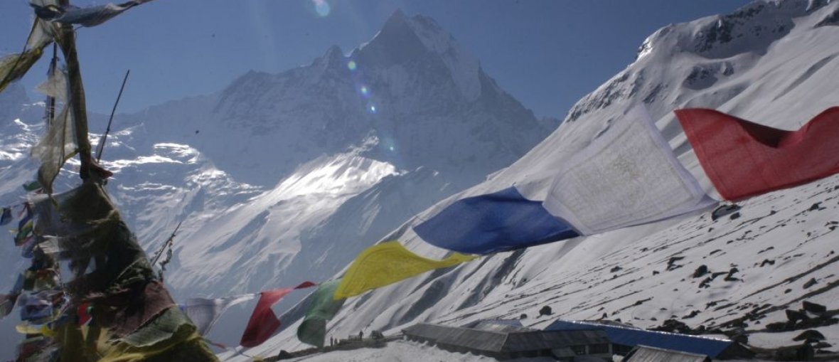 Trekking na Região do Annapurna - Vista Ama Dablan