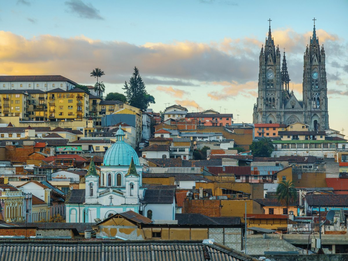 Pacotes de viagem para o Equador com Quito e Avenida dos Vulcões